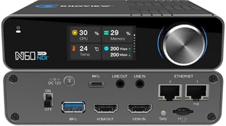 Kiloview N60 V2 Encoder/Decoder NDI 4K